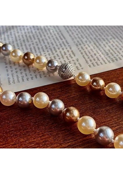 Yeni Çin Tarzı Retro Tahiti Inci Istiridye Kolye (Yurt Dışından) fırsatları