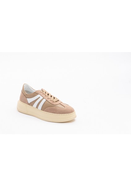 Kadın Taba Deri-Nubuk Günlük Spor Ayakkabı modelleri