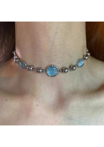 Mavi Boncuklu Kolye Kadın (Yurt Dışından) fiyatları