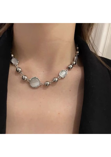 Mavi Boncuklu Kolye Kadın (Yurt Dışından) modelleri