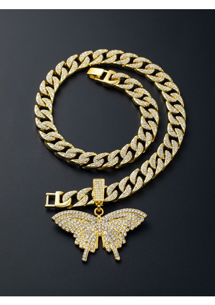 Tam Elmas Küba Kolye Seti Klavikulazinciri (Yurt Dışından) modelleri