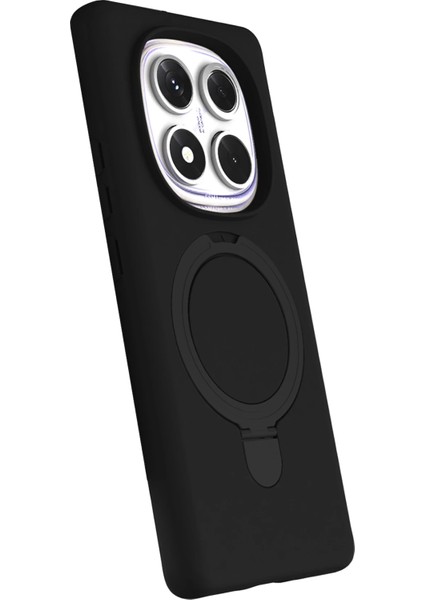 Redmi Note 14 Pro 4g-5g Uyumlu Içi Kadife Stand Olabilen Halka Yüzüklü Kılıf modelleri