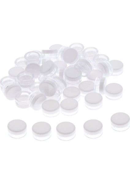 50 , 5 Gram Boyutunda, Yuvarlak Kozmetik I Kavanozları (Yurt Dışından) indirimleri