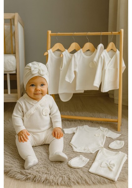 Laura Baby Kız Bebek 10 Lu Hastane Çıkışı Seti