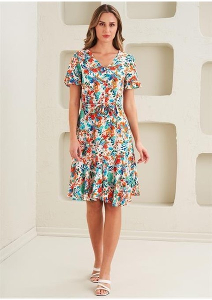 Kadın Dokuma Elbise - 45284