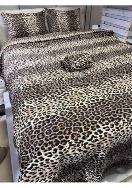 Leopar Desenli Battal Boy Pike – 220X240 cm | Cesur Tarz, Hafif Konfor fiyatları