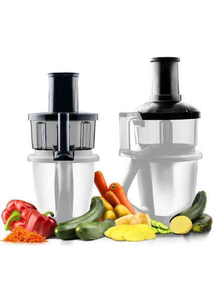 Wundermix Wunderslicer V2 ve Wunderzoodler Thermomix Tm6 ve Tm5 Için Kesme ve Spiral Kesme Aparatı