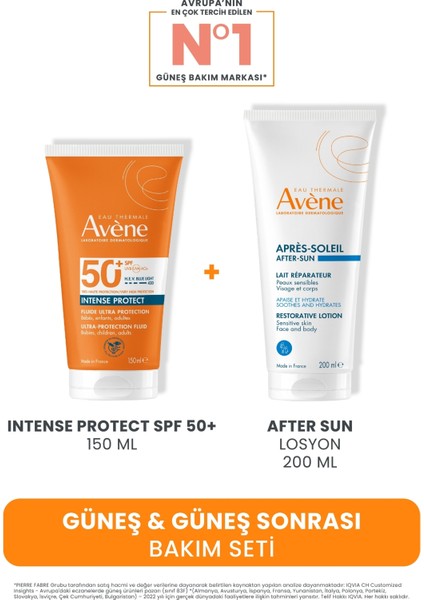 Güneş & Güneş Sonrası Bakım Seti (Intese Protect Spf 50 150 ml + After Sun Losyon 200 Ml)