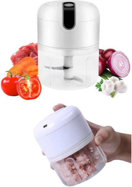 Mini Doğrayıcı Rondo Taşınabilir Mini El Blender Paslanmaz Çelik modelleri