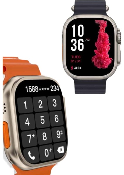 Akıllı Saat Sağlık Takibi Kalp Atışı Adımsayar Ultra Yeni Nesil Nefes Egzers - M896K541-R74 modelleri