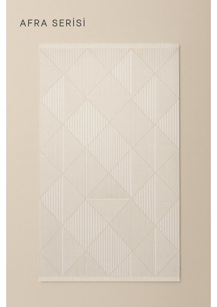 Afra Serisi Leke Tutmaz Kolay Temizlenir Toz Yapmaz Modern Akrilik Halı