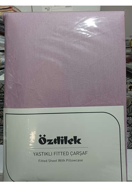 Colourist Fitted Çarşaf Rose %100 Pamuk Çift Kişilik Yastık Kılıflı