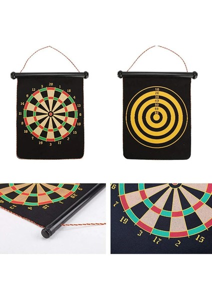 Çift Taraflı Manyetik Bez Dart – 46X40 cm (15 Inç) Orta Boy Dart Seti fırsatları