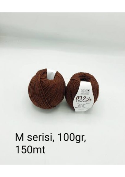 %100 Doğal Keçi Yünü 100 gr 150 mt M Serisi 2’li Paket