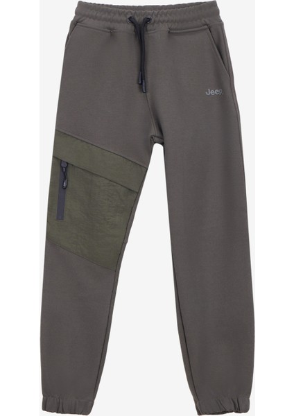 Lastikli Paça Haki Erkek Çocuk Eşofman Altı J5WB-EA7783