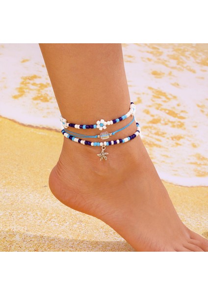 Bohem Tarzı Miheng Zhuhai Yıldız Deniz Kabuğu Bileklik (Yurt Dışından)