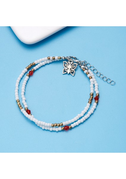 El Yapımı Kolye Pirinç Boncuklu Bileklik (Yurt Dışından)