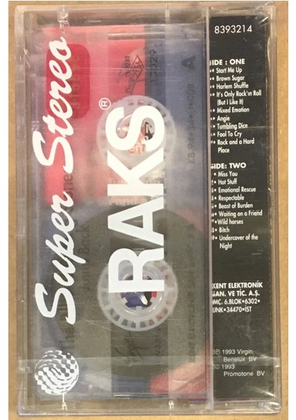 The Rolling Stones – Jump Back - The Best Of The Rolling Stones '71 - '93 Dikkat Kaset fiyatları