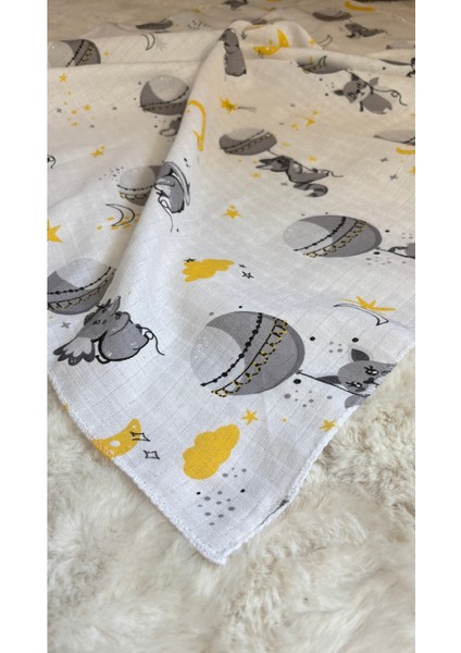 3’lü 80X80 %100 Pamuk Müslin Bebek Örtüsü Seti + Hediye Ağız Mendili | Nefes Alan Yumuşak Battaniye fiyatları