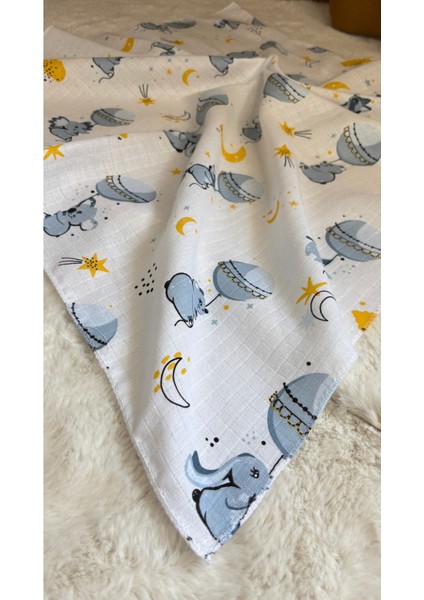 3’lü 80X80 %100 Pamuk Müslin Bebek Örtüsü Seti + Hediye Ağız Mendili | Nefes Alan Yumuşak Battaniye fırsatları