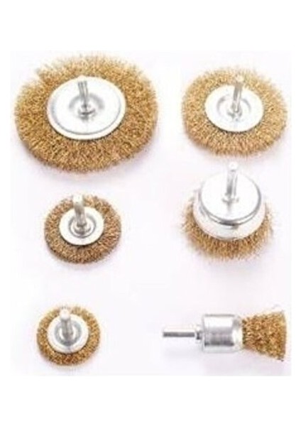 Tel Fırça Seti 6 Parça MK1260 8457