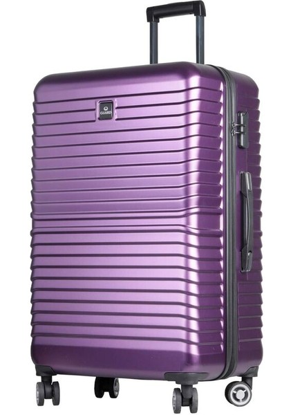 Guard Polikarbon Kırılmaz Mürdüm Seyahat Valizi 3'lü Set fırsatları