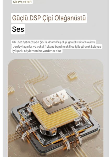 Profosyonel Oyuncu Kulaklığı+Canlı Yayın Karaoke+Muzik+Dahili Ses Kartlı Type-C Giriş+Bluetooth Hi-Fi Ses Teknolojisi Ce Sertifakalı Lisanslı Orjinal Sağlam