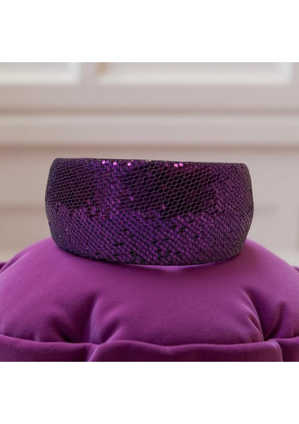 Kadın Mor Gösterişli Bileklik