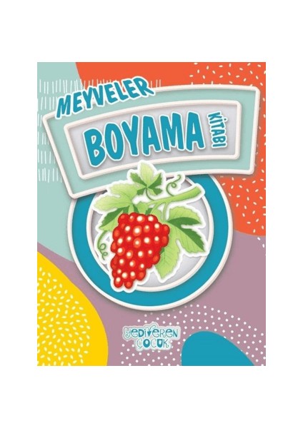 Meyveler Boyama Kitabı