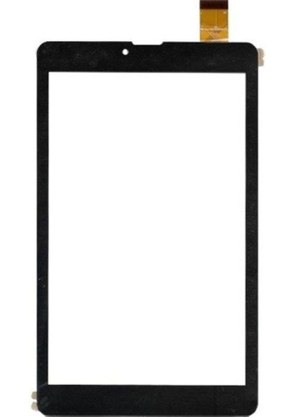 Hometech Uyumlu Ht8 mt Touch Dokunmatik Siyah Ön Cam (Ekran Koruyucu Değildir)