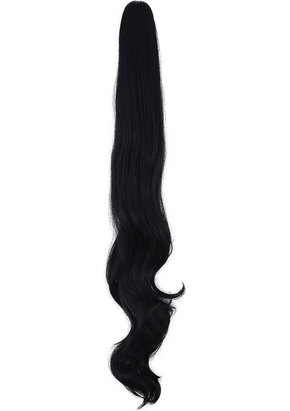 Tokalı Dalgalı At Kuyruğu / Siyah modelleri