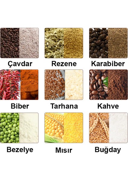 Besa 1000 gr Sert Tohum ve Baharat Öğütücü