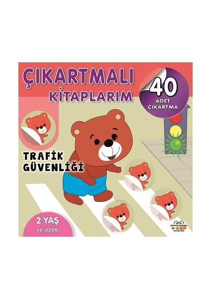 Çıkartmalı Kitaplarım - Trafik Güvenliği