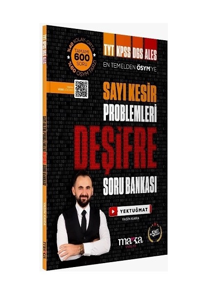 2025 En Temelden Ösym’ye Sayı Kesir Problemleri Yaktugmat Soru Bankası (Ciltli)