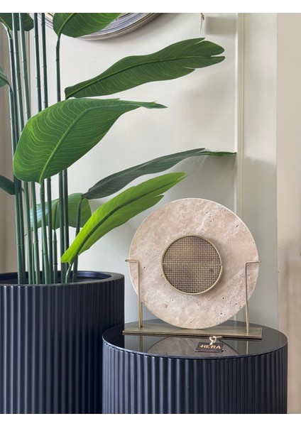 Hasır Döküm Detaylı Traverten Disk modelleri