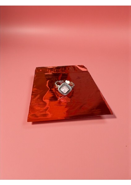 Doğal Taş Ayarlamalı Paslanmaz Çelik Yüzük fiyatları