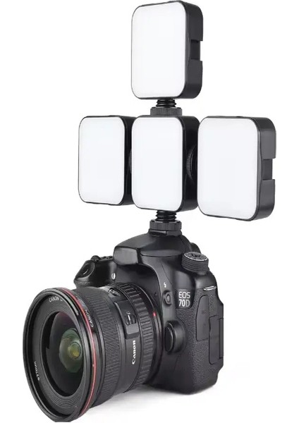 Rgb Mini Klipsli LED Işık | Ayarlanabilir Açı – Taşınabilir, Şarjlı, Cep Tipi Video ve Yayın Aydınlatma Lambası indirimleri