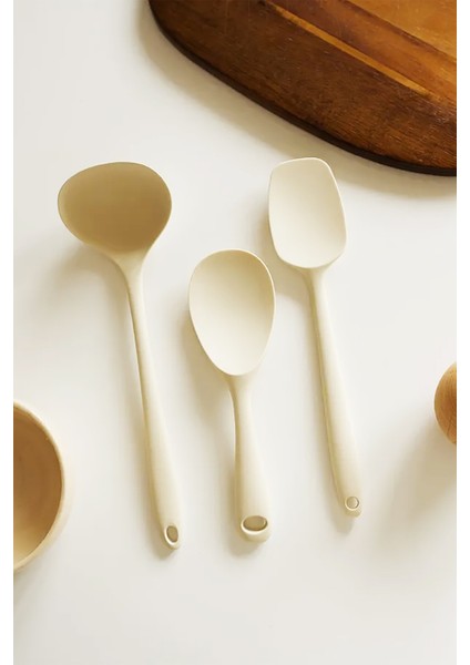 Cresta Silikon 3 Parça Isıya Dayanıklı Krem Yemek Servis ve Hazırlık Seti fırsatları