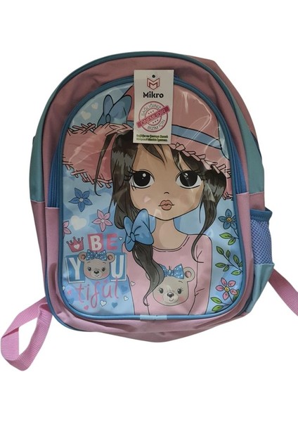 Mikro Beslenme Çantası Hediyeli Kız Okul Çantası modelleri