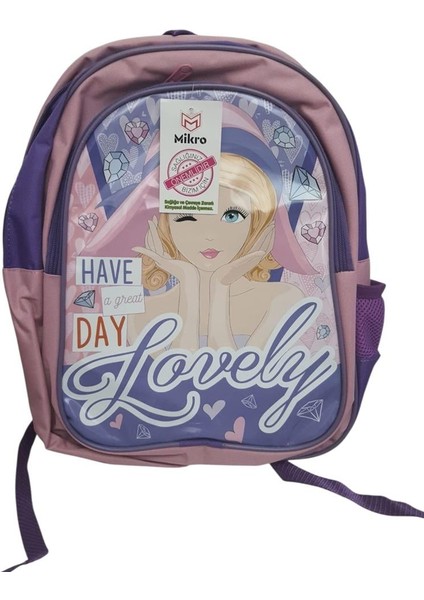 Mikro Beslenme Çantası Hediyeli Kız Okul Çantası fırsatları