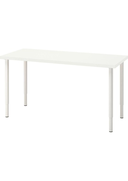 Lagkapten / Olov Çalışma Masası Beyaz 140 x 60 cm