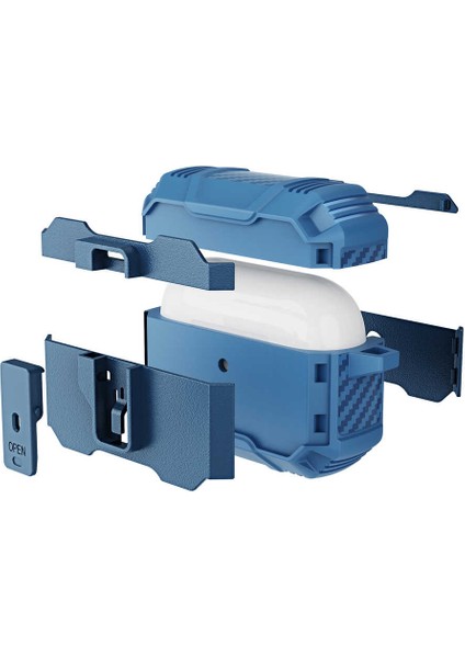 Apple Airpods Pro 3 Ile Uyumlu Tam Koruma Sağlayan Antidrop Airbag-27 Kılıf fiyatları