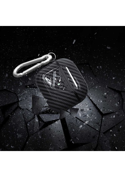 Airpods Pro 3 Airpods Koruma Kılıfı – Karbon Desen, Şok Emici, Airbag-05 fiyatları