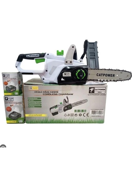 Catpower Akülü Testere (25CM) 4AH Akü + 4AH Şarj Cihazı modelleri