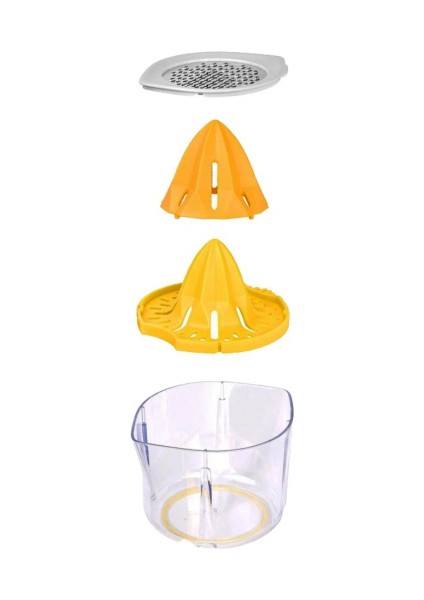 4ın1 Rendeli Limon - Narenciye Sıkacak Ölçekli (5324)