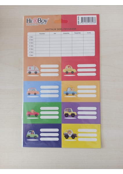 Herboy Etiket – Paket Içi 3 Tabaka, 4’lü Pratik Set ile Düzeni Yakala!