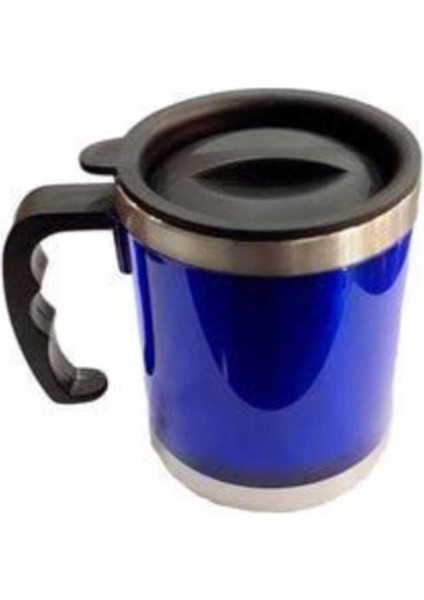 Mavi Renkli 450 ml Paslanmaz Çelik Termos – Kompakt ve Dayanıklı, Ergonomik fiyatları