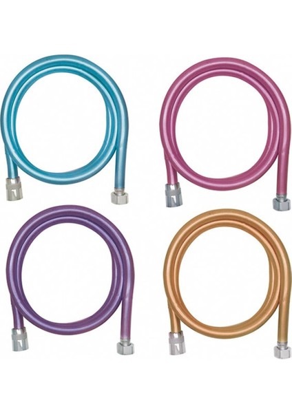 Paslanmaz Krom Kaplama Duş Hortumu – Renkli ve Estetik fiyatları