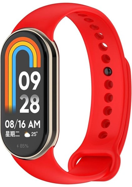 Xiaomi Smart Band 10 ( Mi Band 10 ) Uyumlu Silikon Kordon Esnek Renkli Sportif Klasik Kayış