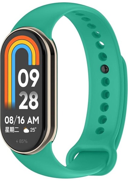Xiaomi Smart Band 10 ( Mi Band 10 ) Uyumlu Silikon Kordon Esnek Renkli Sportif Klasik Kayış